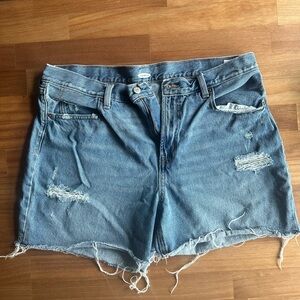 Old Navy Distressed Jean Shorts -16